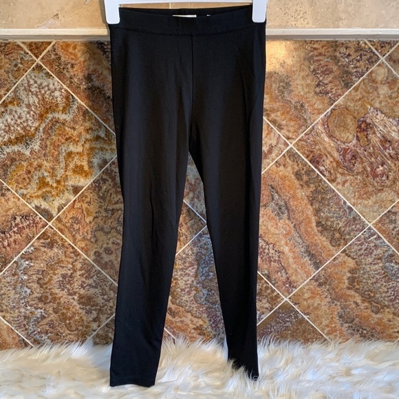 Women’s Black Vince Stretch Leggings Size Medium - Picture 4 of 11